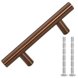 Maniglie per Mobili 10pz Bronzo 64mm in Acciaio Inox