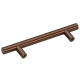 Maniglie per Mobili 10pz Bronzo 96mm in Acciaio Inox