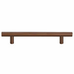 Maniglie per Mobili 10pz Bronzo 128mm in Acciaio Inox