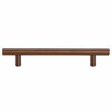 Maniglie per Mobili 10pz Bronzo 128mm in Acciaio Inox