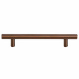 Maniglie per Mobili 10pz Bronzo 128mm in Acciaio Inox