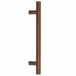 Maniglie per Mobili 10pz Bronzo 128mm in Acciaio Inox
