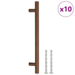 Maniglie per Mobili 10pz Bronzo 160mm in Acciaio Inox