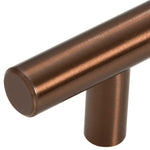 Maniglie per Mobili 10pz Bronzo 160mm in Acciaio Inox