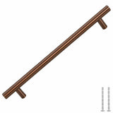 Maniglie per Mobili 5pz Bronzo 192mm in Acciaio Inox