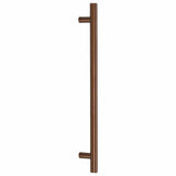 Maniglie per Mobili 5pz Bronzo 224mm in Acciaio Inox