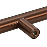 Maniglie per Mobili 5pz Bronzo 224mm in Acciaio Inox