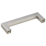 Maniglie per Mobili 10pz Argento 96mm in Acciaio Inox