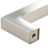 Maniglie per Mobili 10pz Argento 96mm in Acciaio Inox