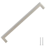 Maniglie per Mobili 5pz Argento 224mm in Acciaio Inox