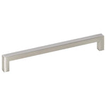 Maniglie per Mobili 5pz Argento 224mm in Acciaio Inox