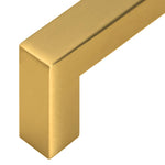 Maniglie per Mobili 5pz Oro 480mm in Acciaio Inox