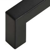 Maniglie per Mobili 5pz Nere 480mm in Acciaio Inox