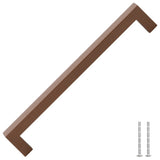 Maniglie per Mobili 5pz Bronzo 224mm in Acciaio Inox