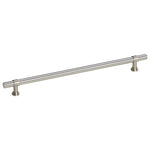Maniglie per Mobili 5pz Argento 224mm in Acciaio Inox