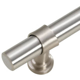 Maniglie per Mobili 5pz Argento 224mm in Acciaio Inox