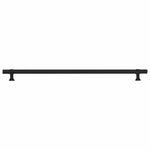 Maniglie per Mobili 5pz Nere 320mm in Acciaio Inox