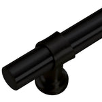 Maniglie per Mobili 5pz Nere 320mm in Acciaio Inox