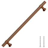 Maniglie per Mobili 5pz Bronzo 192mm in Acciaio Inox