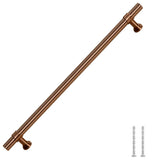 Maniglie per Mobili 5pz Bronzo 480mm in Acciaio Inox