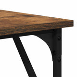 Scrivania Rovere Fumo 149x149x75 cm in Legno truciolato