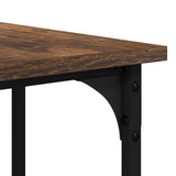 Scrivania Rovere Fumo 139x139x75 cm in Legno truciolato