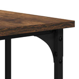 Scrivania Rovere Fumo 139x139x75 cm in Legno truciolato