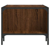 Tavolino Salotto Ripiano Rovere Marrone 100x51x40cm truciolato