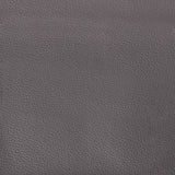 Panca con Schienale Grigia 112x65,5x75 cm in Similpelle