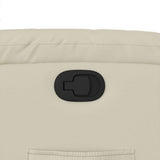 Poltrona Reclinabile Crema in Similpelle