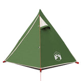 Tenda da Campeggio a Cupola per 2 Persone Verde Impermeabile