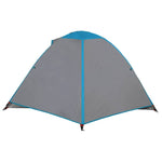 Tenda da Campeggio a Cupola per 2 Persone Blu Impermeabile