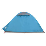 Tenda da Campeggio a Cupola per 2 Persone Blu Impermeabile