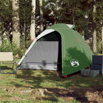 Tenda da Campeggio a Cupola per 2 Persone Verde Impermeabile