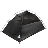 Tenda Campeggio a Cupola 4 Persone Bianca Tessuto Impermeabile