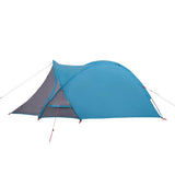 Tenda da Campeggio a Cupola per 2 Persone Blu Impermeabile