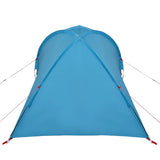 Tenda da Campeggio a Cupola per 2 Persone Blu Impermeabile