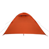Tenda da Campeggio a Cupola 4 Persone Arancione Impermeabile