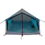 Tenda da Campeggio per 2 Persone Blu Impermeabile