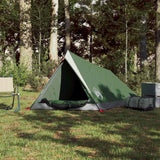 Tenda da Campeggio per 2 Persone Verde Impermeabile