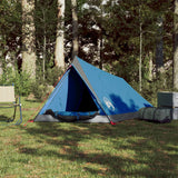 Tenda da Campeggio per 2 Persone Blu Impermeabile