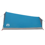 Tenda da Campeggio per 2 Persone Blu Impermeabile