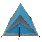 Tenda da Campeggio per 2 Persone Blu Impermeabile