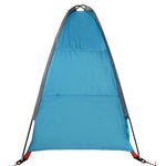 Tenda Portaoggetti con 9 Scomparti Blu Impermeabile