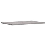 Mensole Parete 4pz Grigio Sonoma 60x40x1,5 cm Legno truciolato