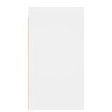 Mobile a Muro con Ante in Vetro Bianco 68x37x68,5 cm