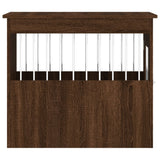 Gabbia Cani Arredamento Rovere Marrone 55x75x65cm truciolato