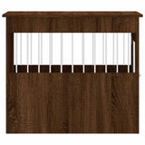 Gabbia Cani Arredamento Rovere Marrone 55x80x68cm truciolato