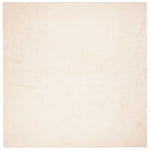 Tappeto a Pelo Corto HUARTE Morbido e Lavabile Beige 160x160 cm