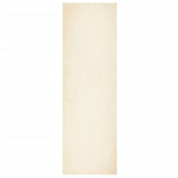 Tappeto a Pelo Corto HUARTE Morbido e Lavabile Crema 80x250 cm